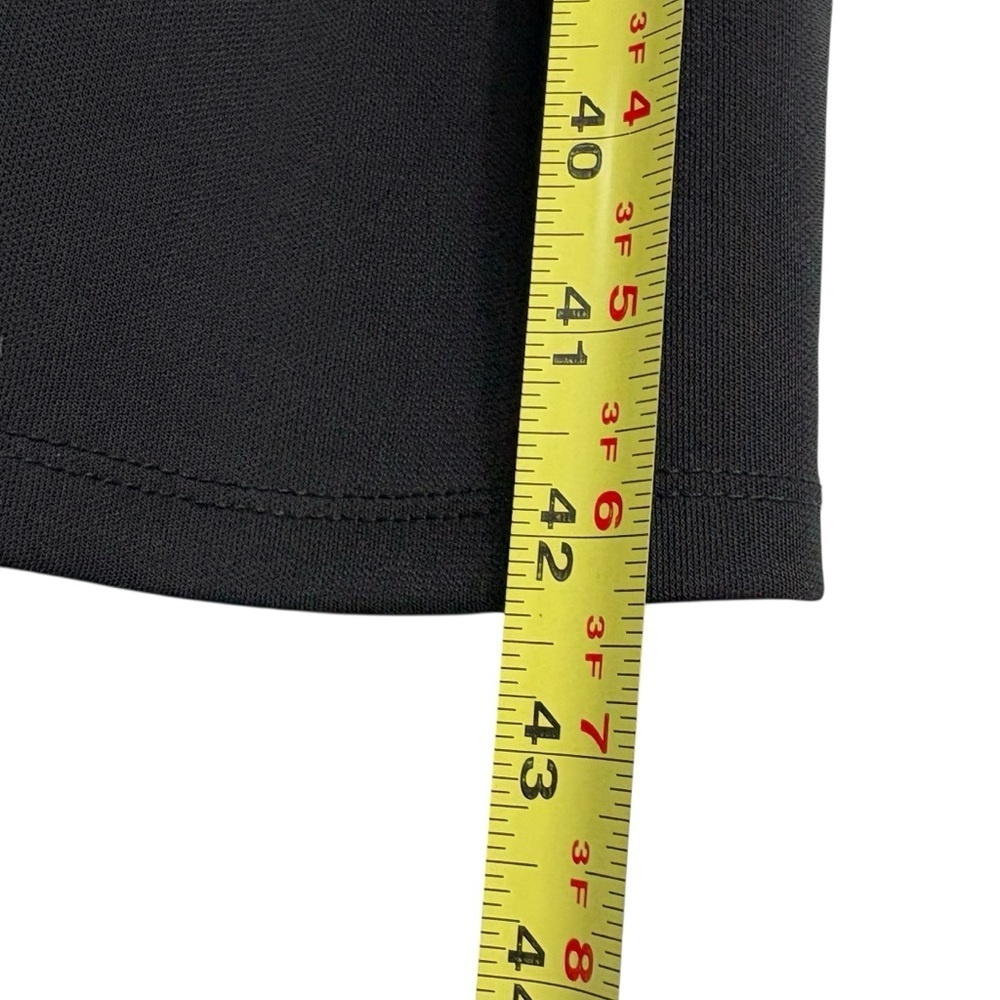 Ralph Lauren Black Label Matte Stretch Jersey Dress Size 12 Black Lined *READ - Picture 9 of 14